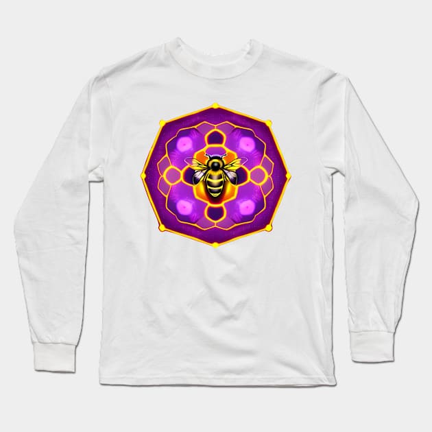 World Bee Day We  Celebrate! Long Sleeve T-Shirt by drumweaver